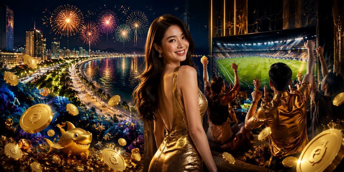 Cảnh nhộn nhịp của lễ hội casino tại Nha Trang, miền Trung Việt Nam